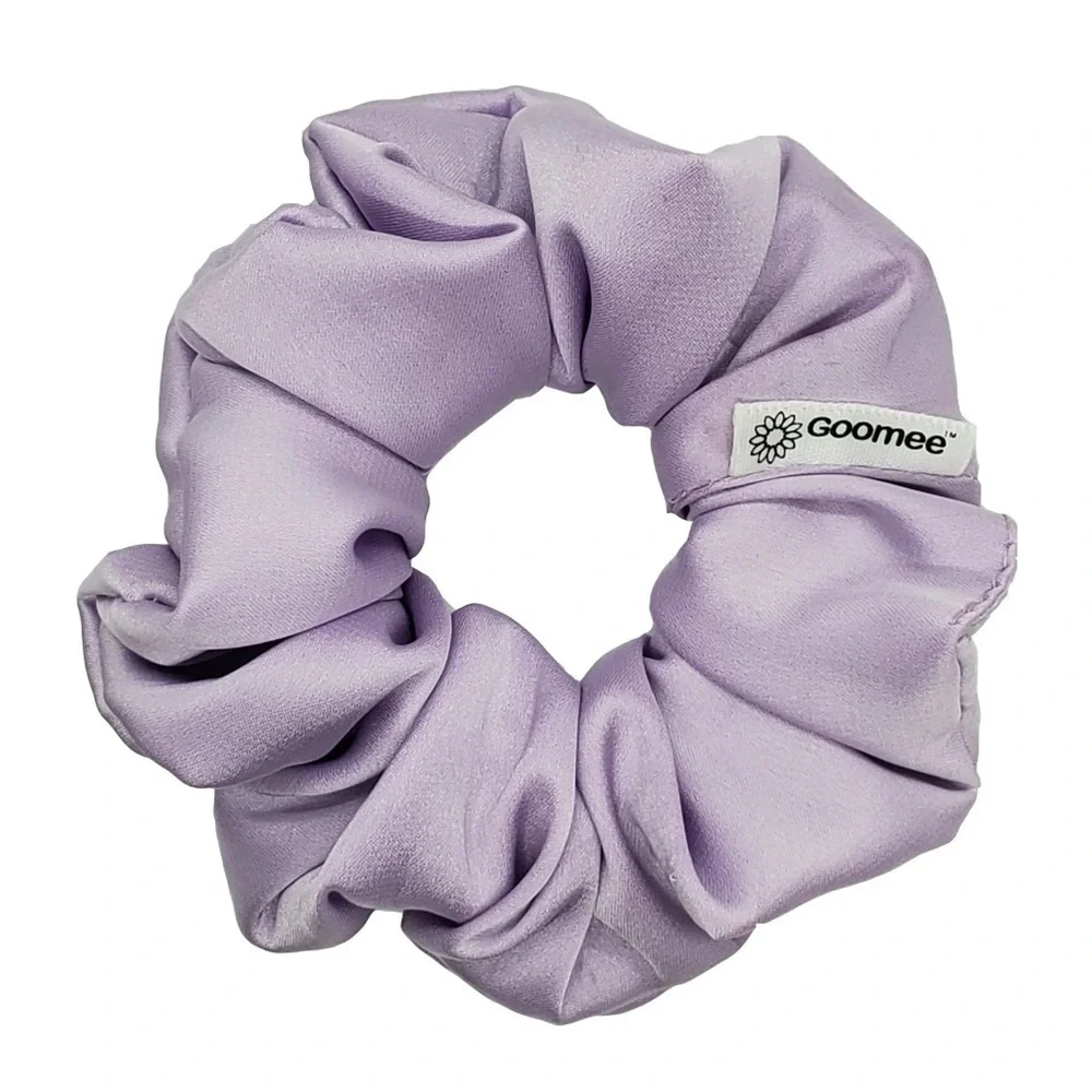 Goomee Couture LUXEMBOURG GARDEN Satin Hair Scrunchies Set of (2) | NEW
